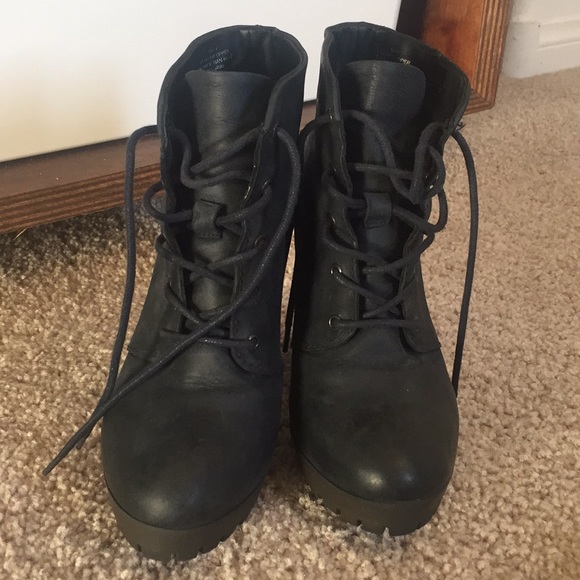 Steve Madden Ricca Bootie Navy Size 7 - Picture 4 of 8